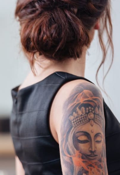 300 Buddha Tattoo Stock Photos, High-Res Pictures, and Images - Getty Images