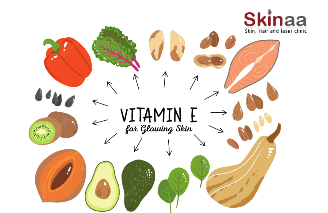 Vitamin E for Glowing Skin